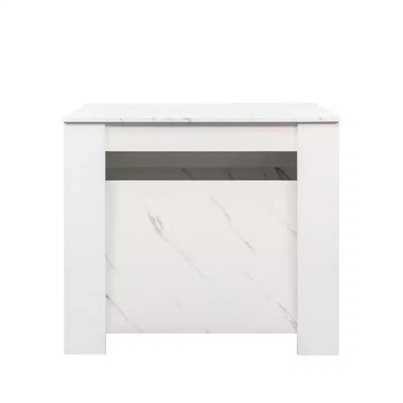 Grande console extensible multifonctionnelle de 118.11, table à manger pour 5-8 personnes