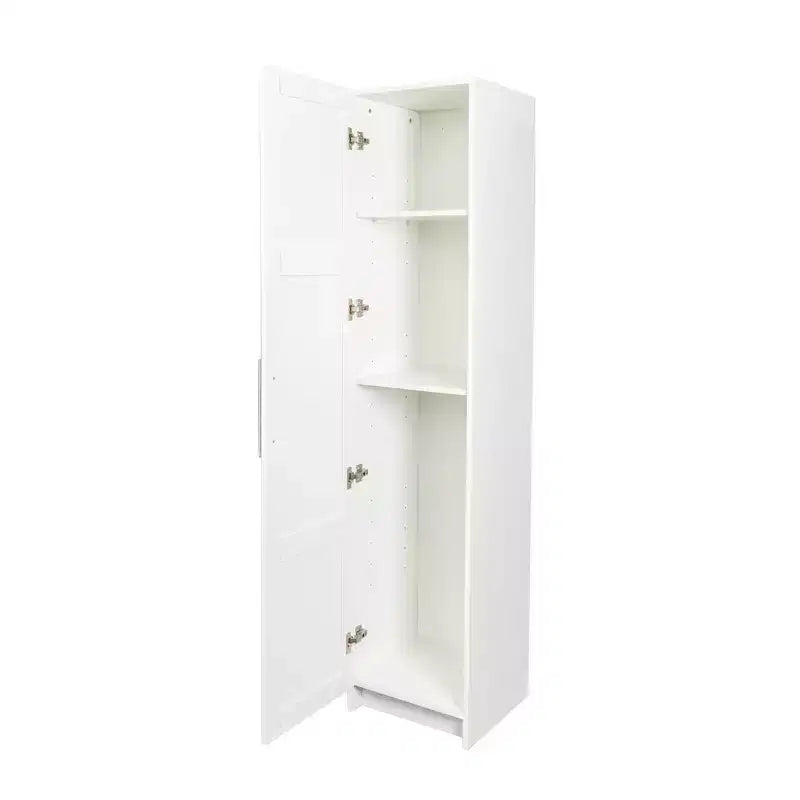 Armoire de rangement murale haute empilable à 3 niveaux avec étagères réglables
