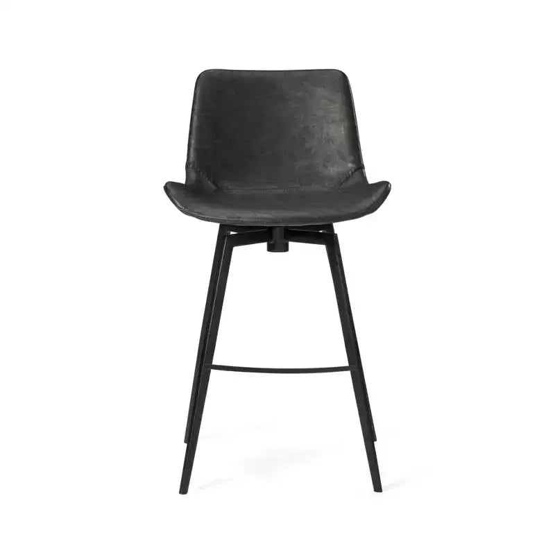Thekenhocker mit Kunstlederbezug 26