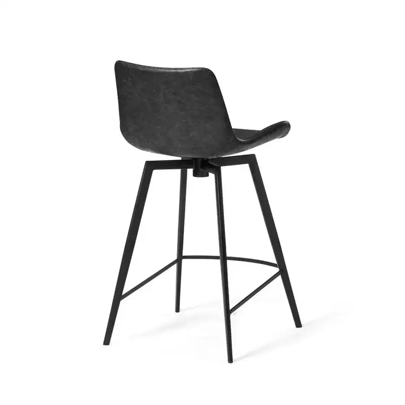 Thekenhocker mit Kunstlederbezug 26
