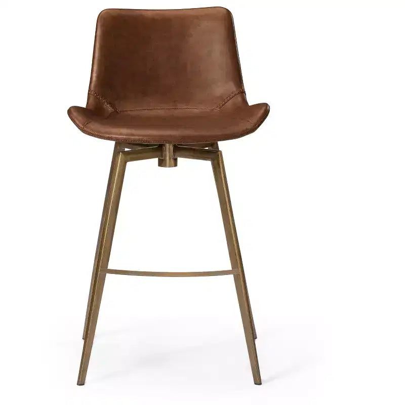 Thekenhocker mit Kunstlederbezug 26