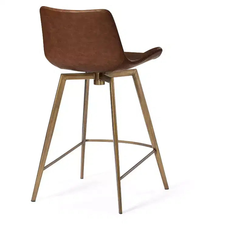 Thekenhocker mit Kunstlederbezug 26