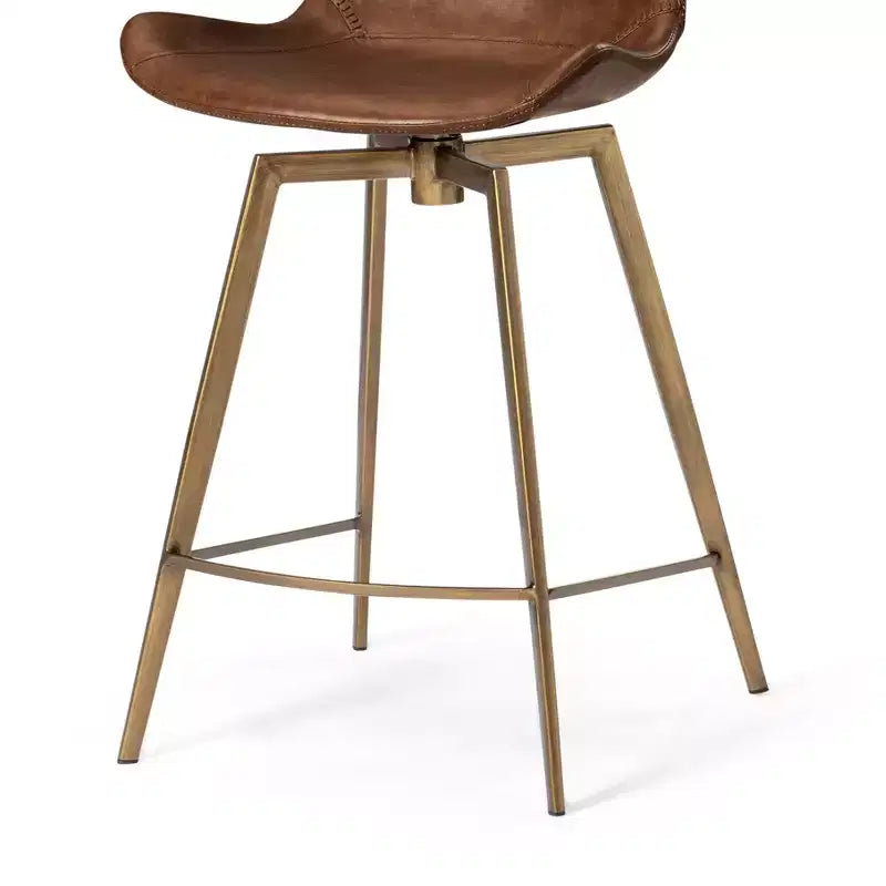 Thekenhocker mit Kunstlederbezug 26