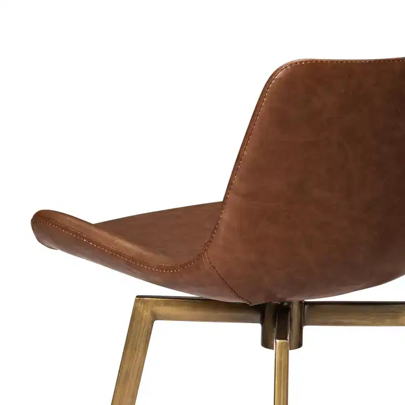 Thekenhocker mit Kunstlederbezug 26