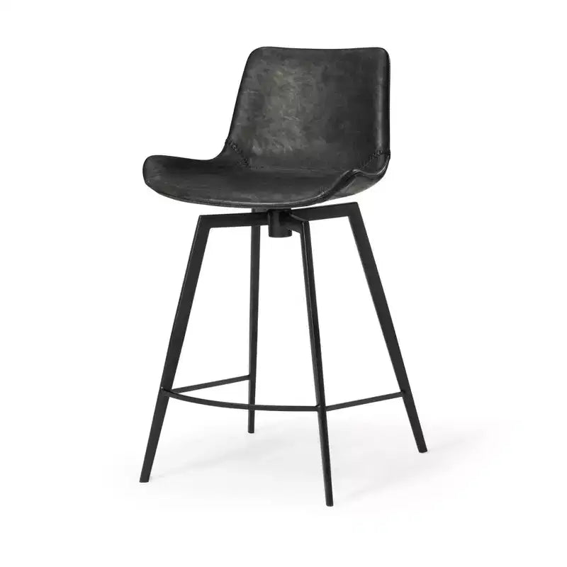 Thekenhocker mit Kunstlederbezug 26