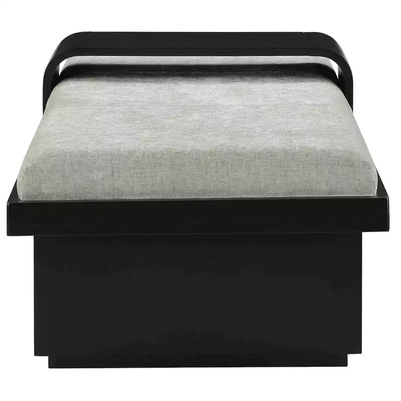 Sitzbank aus Chenille-Stoff