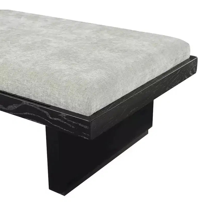 Sitzbank aus Chenille-Stoff