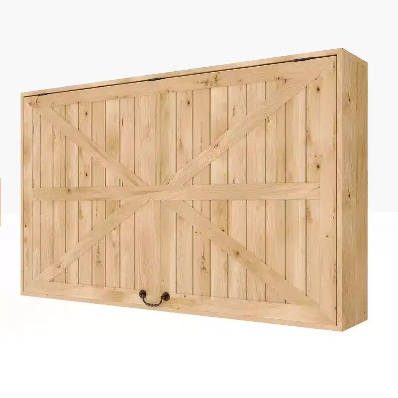 Protection extérieure en bois pour téléviseur, boîtier rigide étanche et réglable de 48 pouces avec housse supplémentaire et support télescopique, marron