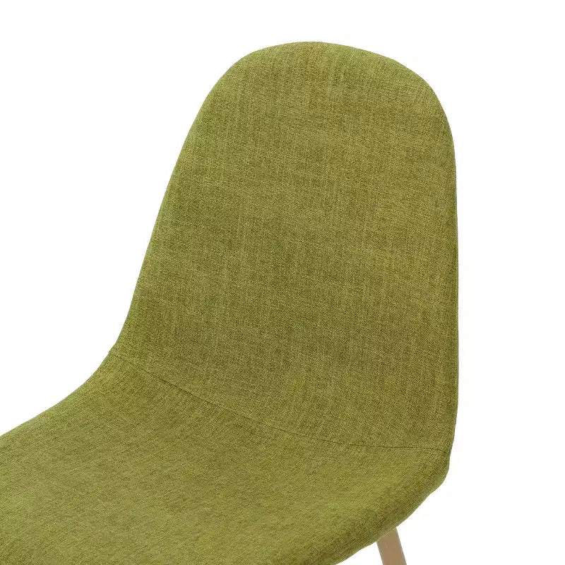 Esszimmerstühle mit Stoffbezug im Mid-Century-Modern-Stil (2er-Set)