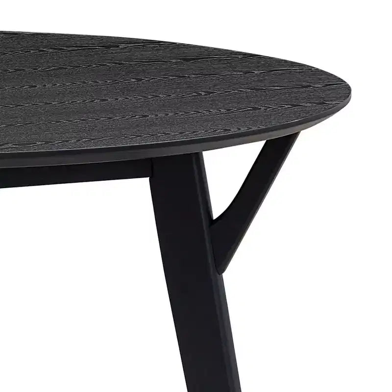 Table de salle à manger ronde en bois de 42, table de cuisine pour 4 personnes