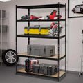 Robuste Garagenregale, verstellbare Lagerregale mit 5 Ebenen, Tragkraft 2000 LBSS, verstellbare Garagenregale aus Metall