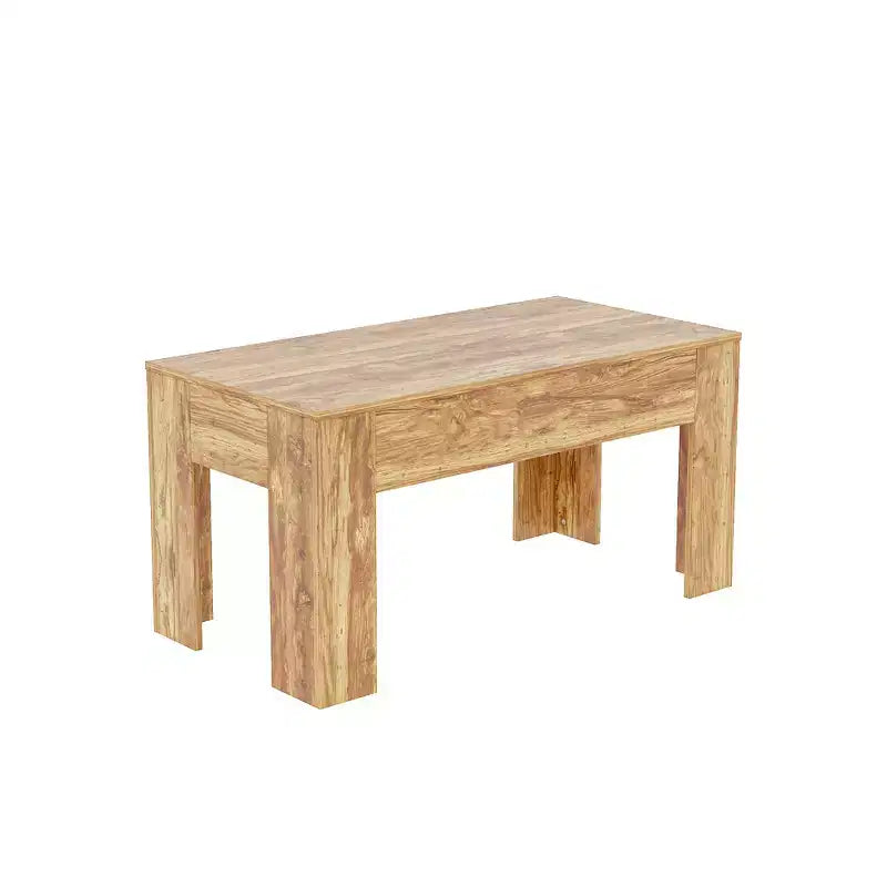 Table basse multifonction avec rangement dissimulé et caractéristiques tactiques, table basse, bureau pour enfants, petite table