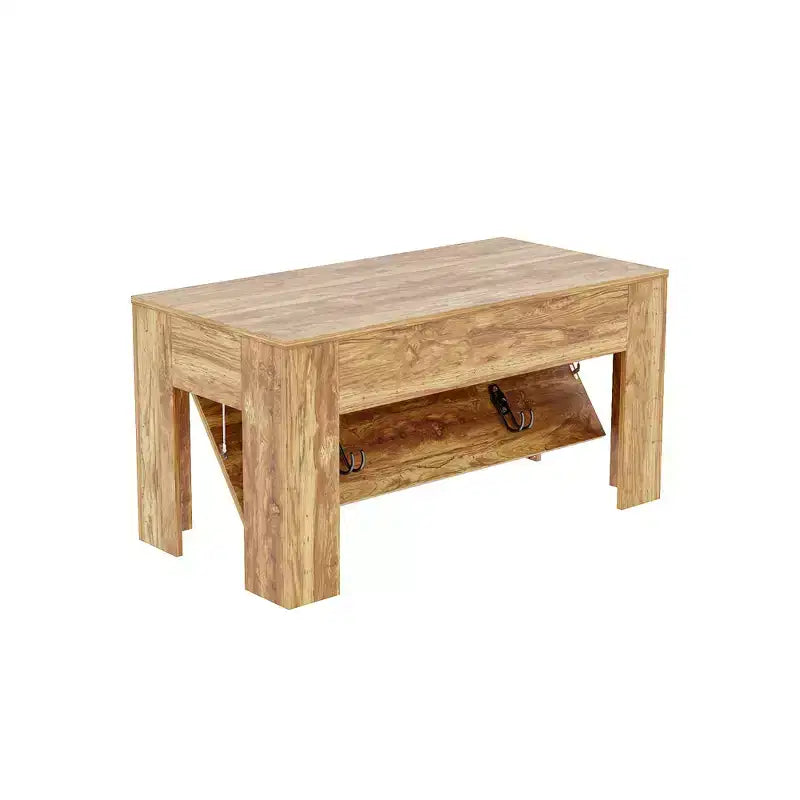 Table basse multifonction avec rangement dissimulé et caractéristiques tactiques, table basse, bureau pour enfants, petite table