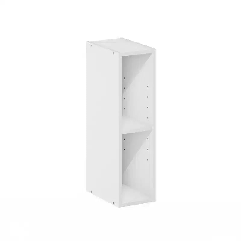 Bibliothèque de rangement réglable à 2 niveaux, gain de place, pour buanderie, placard ou salle de bains